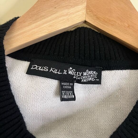 PLUS CANDY INVENTIONS INTARSIA SWEATER
DOLLS KILL X WILLY WONKA XL/XXL oversized - Picture 2 of 3